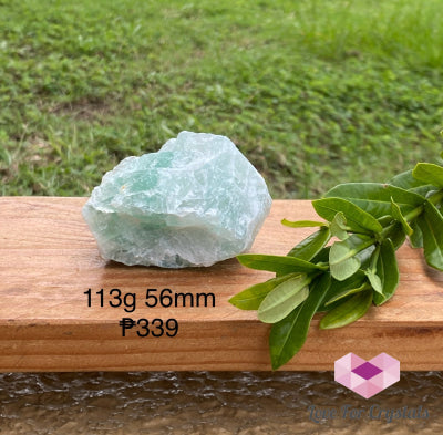 Green Fluorite Raw Stones 113g 56mm