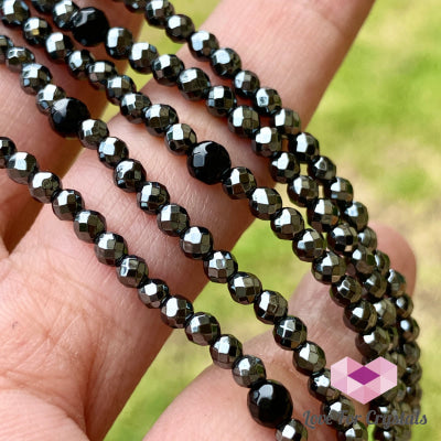 Hematite Anklet With Black Onyx 11