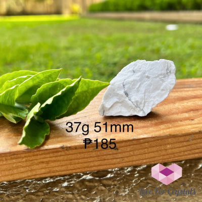 Howlite Raw (India) 37g 51mm Raw
