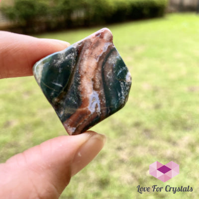 Judys Jasper Freeform Tumbled - Eye Of The Storm (Brazil)