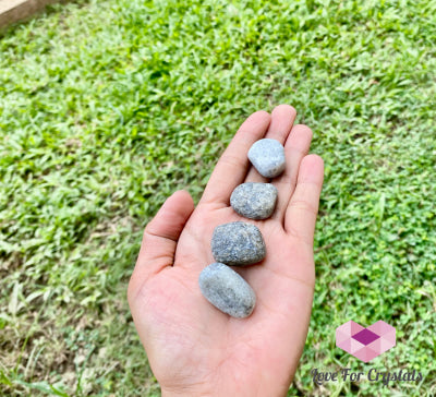 Labradorite Tumbled Stones 20mm 2pcs