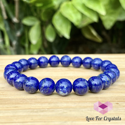 Lapis Lazuli Bracelet Aaa 8Mm