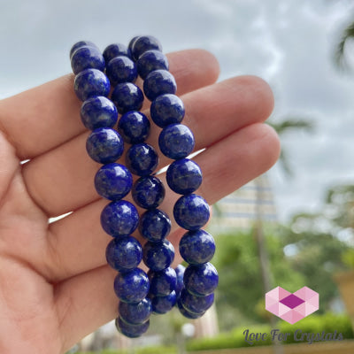 Lapis Lazuli Bracelet Aaa 8Mm