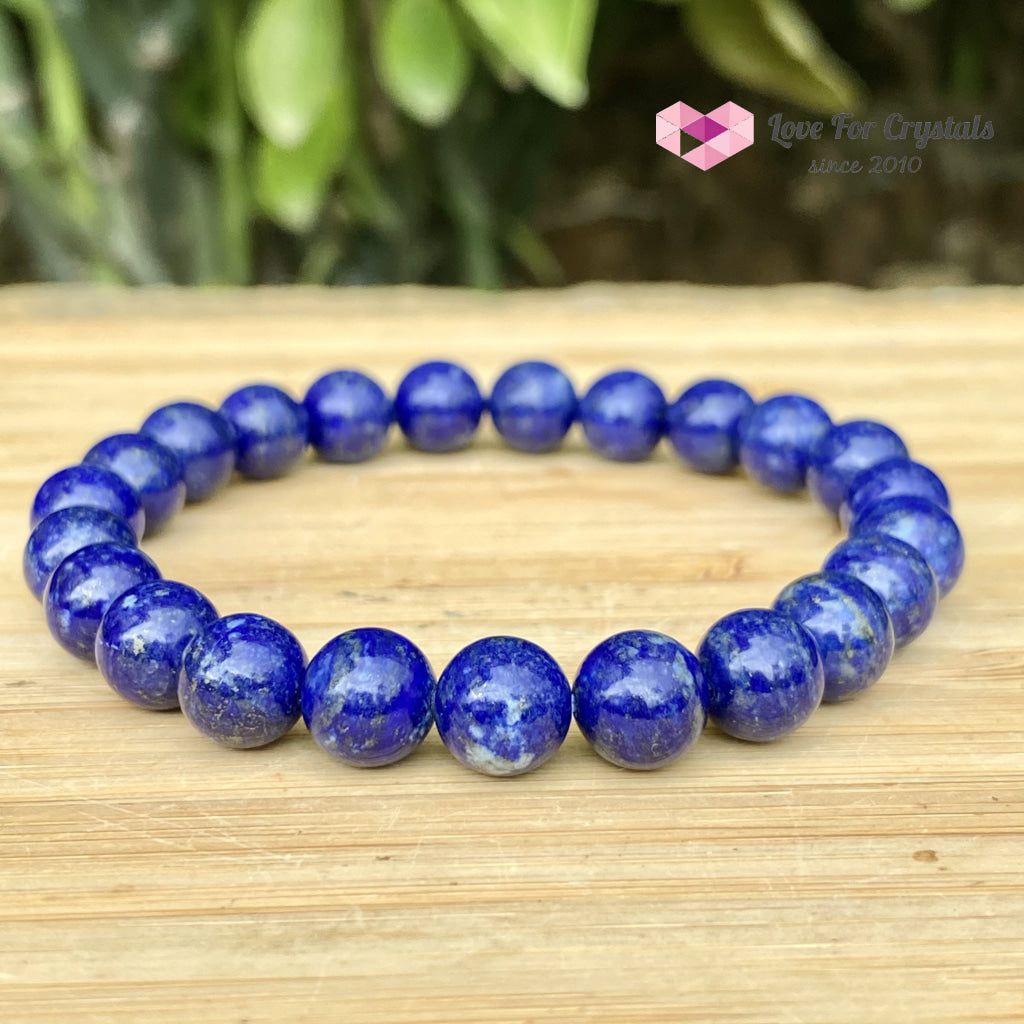 Lapis Lazuli Bracelet Aaa 8Mm