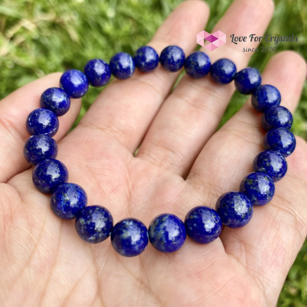Lapis Lazuli Bracelet Aaa 8Mm 6 (Medium)