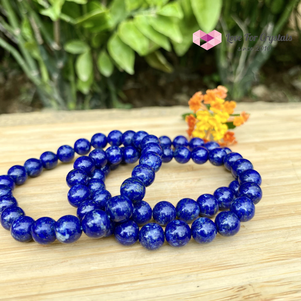 Lapis Lazuli Bracelet Aaa 8Mm