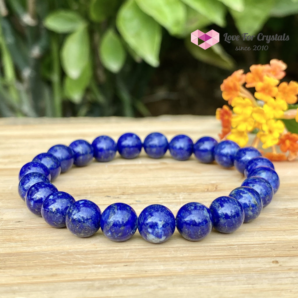 Lapis Lazuli Bracelet Aaa 8Mm
