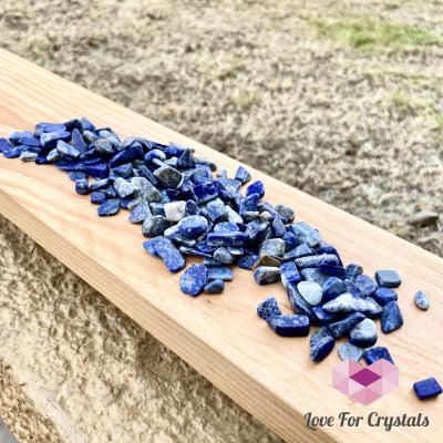 Lapis Lazuli Crystal Chips (100G) Tumbled