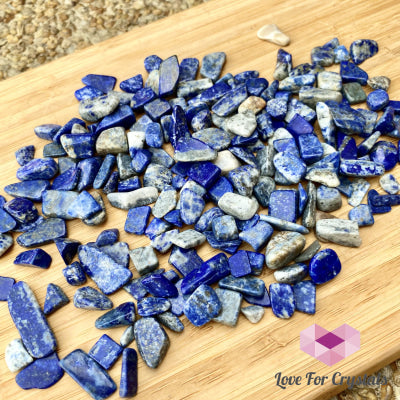 Lapis Lazuli Crystal Chips (100G) Tumbled