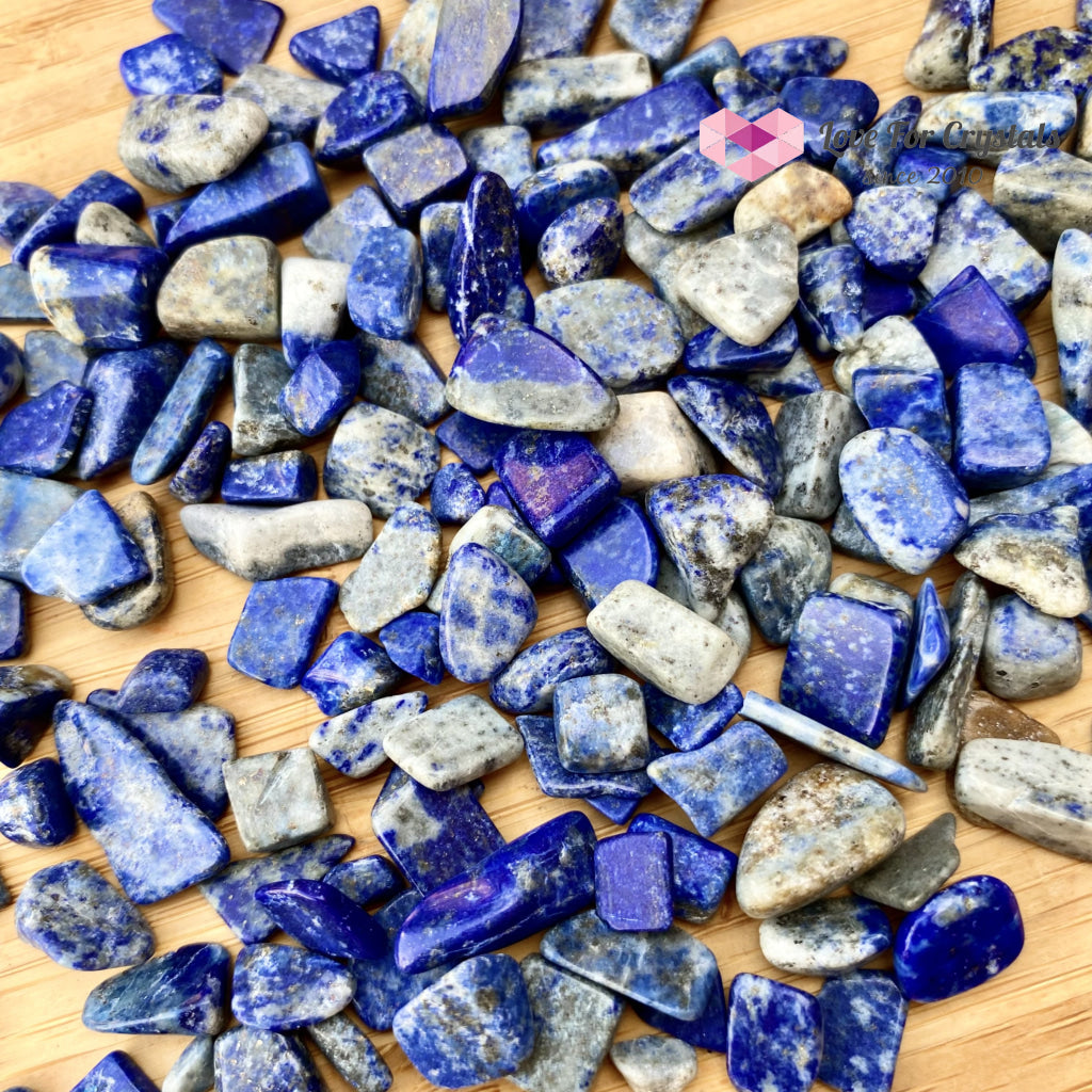 Lapis Lazuli Crystal Chips (100G) Tumbled