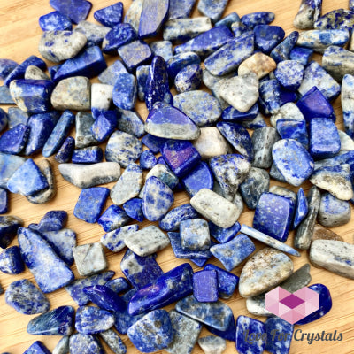 Lapis Lazuli Crystal Chips (100G) Tumbled