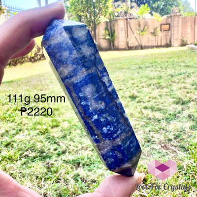 Lapis Lazuli Double Terminated 111G 95Mm Polished Stones