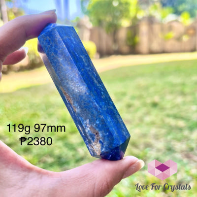 Lapis Lazuli Double Terminated 119G 97Mm Polished Stones