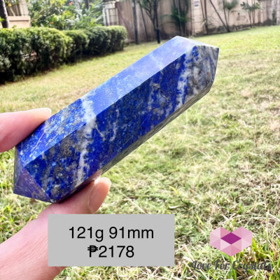 Lapis Lazuli Double Terminated 121G 91Mm Polished Stones