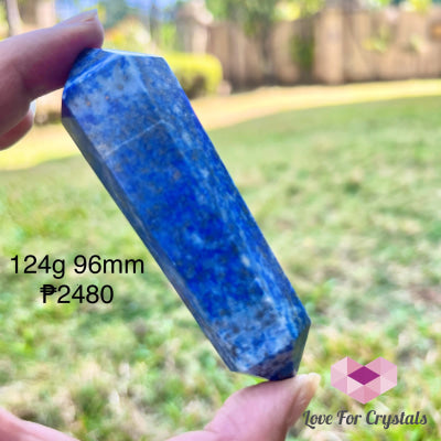 Lapis Lazuli Double Terminated 124G 96Mm Polished Stones
