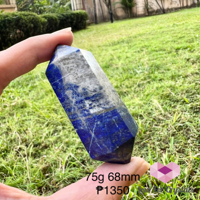 Lapis Lazuli Double Terminated 75G 68Mm Polished Stones