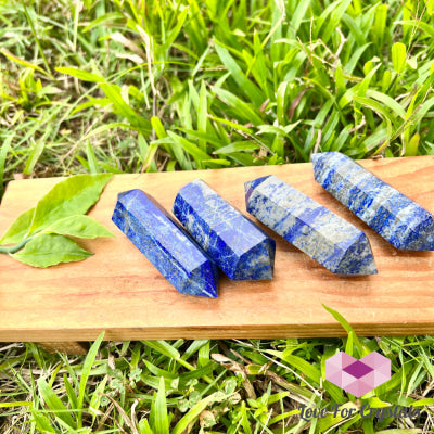 Lapis Lazuli Double Terminated Polished Stones