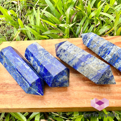 Lapis Lazuli Double Terminated Polished Stones