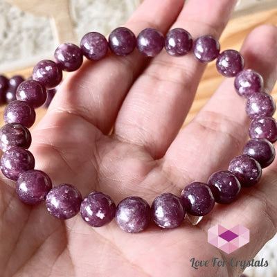 Lepidolite Bracelet 8Mm (Brazil)