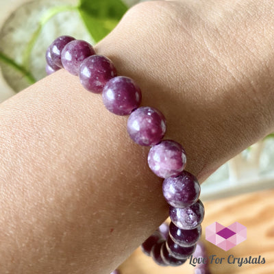 Lepidolite Bracelet 8Mm (Brazil)