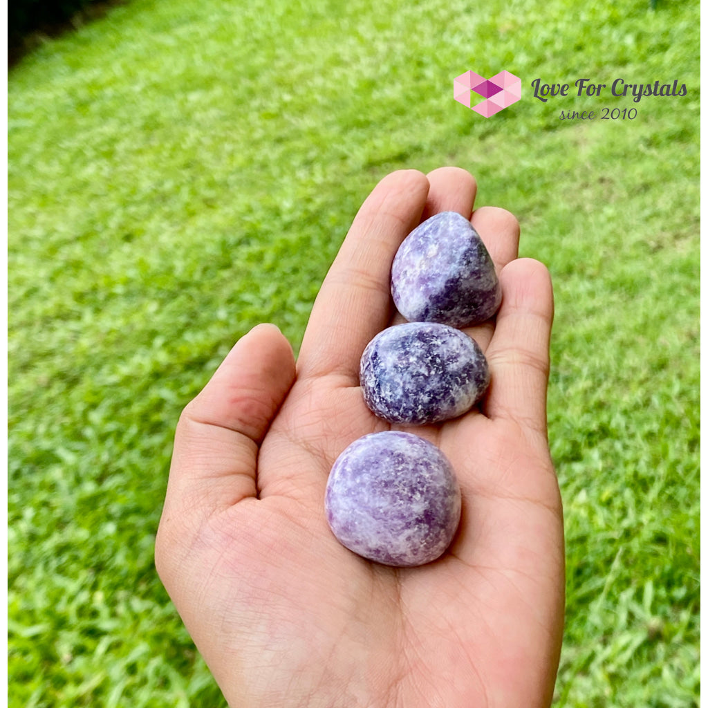 Lepidolite Lilac Tumbled (India) Tumbled