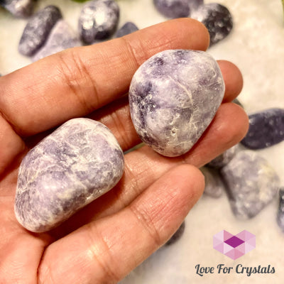 Lepidolite Lilac (India) 15Mm Tumbled