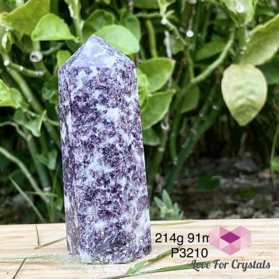 Lepidolite Standing Point (Brazil) Crystal Points