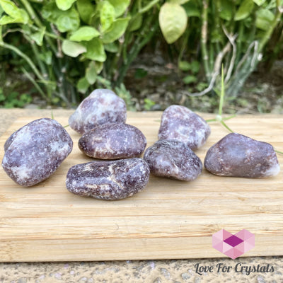 Lepidolite Tumbled (Brazil) Per Piece 35Mm