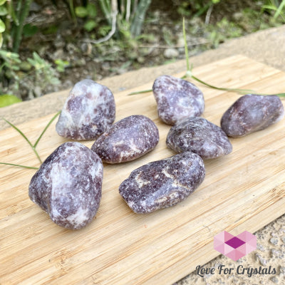 Lepidolite Tumbled (Brazil) Per Piece 40Mm