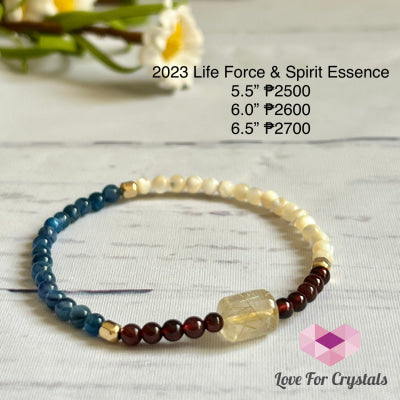 2023 Life Force & Spirit Essence Bracelet