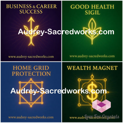 Lightfield Sigils (Laminated Prints) Encoded by Audrey Aelthira Prints