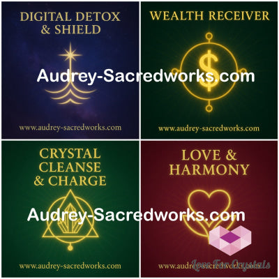 Lightfield Sigils (Laminated Prints) Encoded by Audrey Aelthira Prints