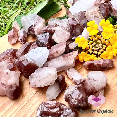 Lithium Quartz Mini Raw Clusters (Brazil) - Rare! Cluster