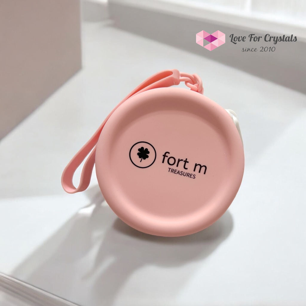 Lucky Silicon Pouch (Shirts of Fortune) by Fort M Treasures Peach
