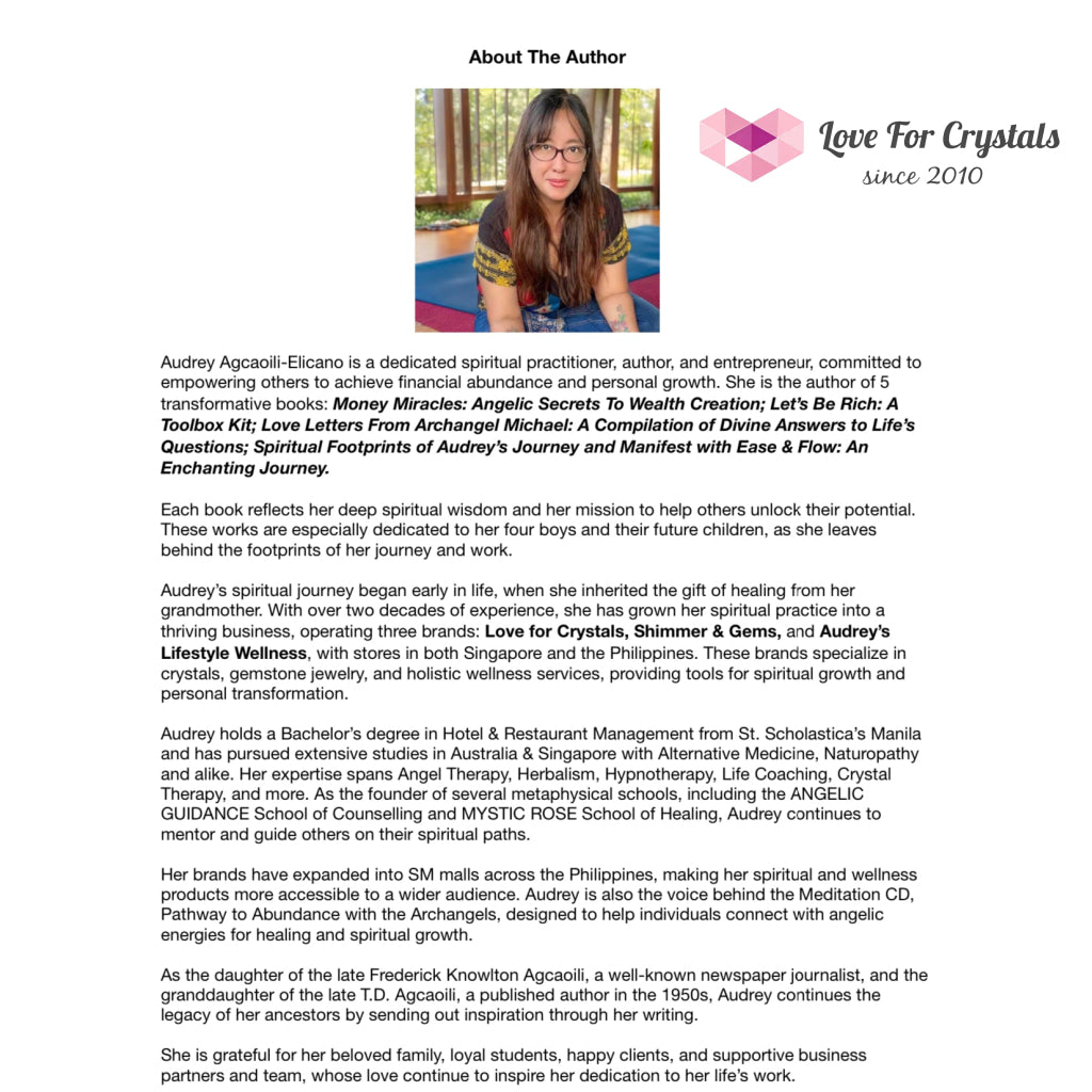 Manifest with Ease & Flow: An Enchanting Journey E-Book by Audrey Agcaoili-Elicano Ebook