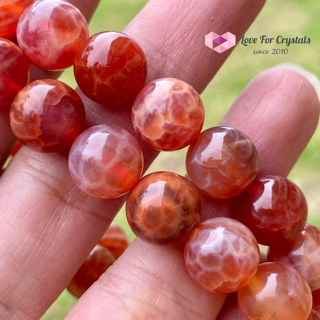Mexican Fire Opal 10Mm Bracelet