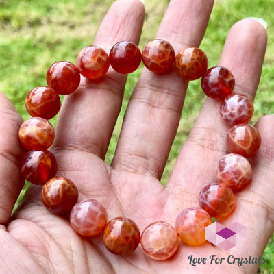 Mexican Fire Opal 10Mm Bracelet