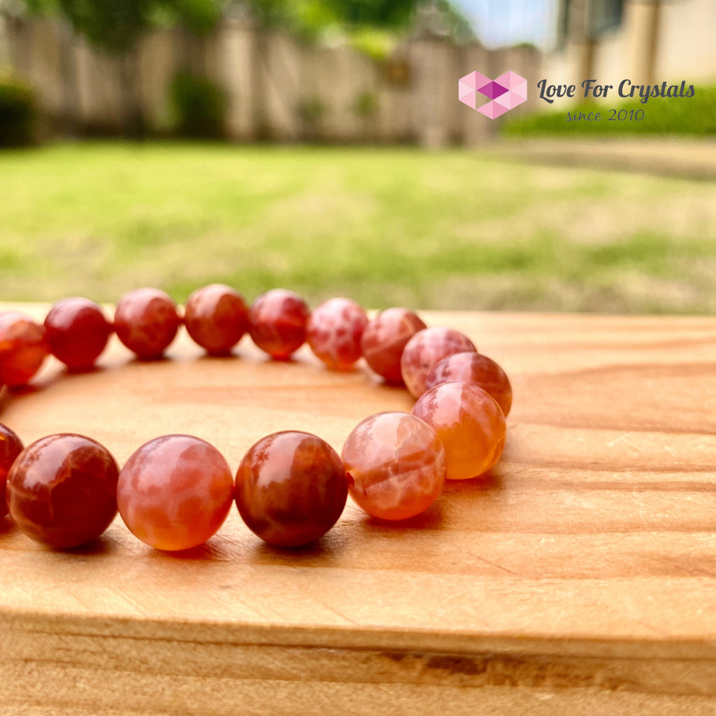 Mexican Fire Opal 10Mm Bracelet