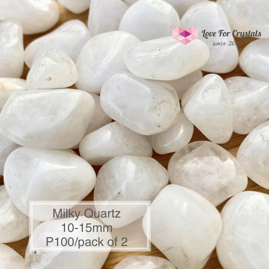 Milky Quartz Tumbled (Brazil) For Cleansing