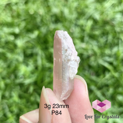 Mini Lithium Lemurian Quartz Crystal Point (Brazil) 3G 23Mm Points