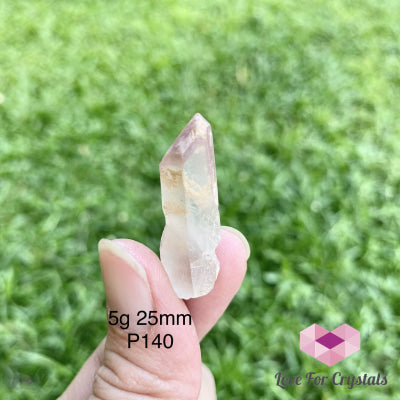 Mini Lithium Lemurian Quartz Crystal Point (Brazil) 5G 25Mm Points