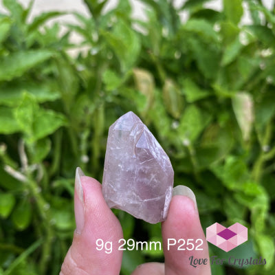 Mini Lithium Lemurian Quartz Crystal Point (Brazil) 9G 29Mm Points
