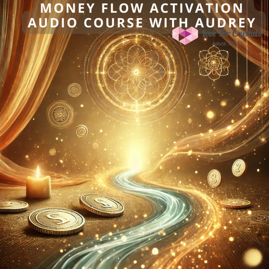 Money Flow Activation Course (Mp4a) 3-Part Audio Journey with Audrey 3x mp4a audio Digital download