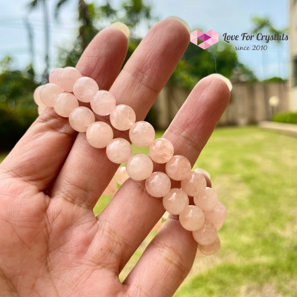 Morganite Bracelet 8Mm (Brazil)
