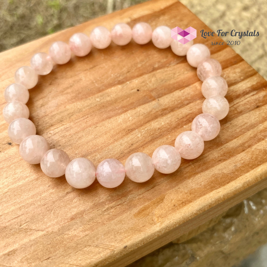 Morganite Bracelet 8Mm (Brazil)