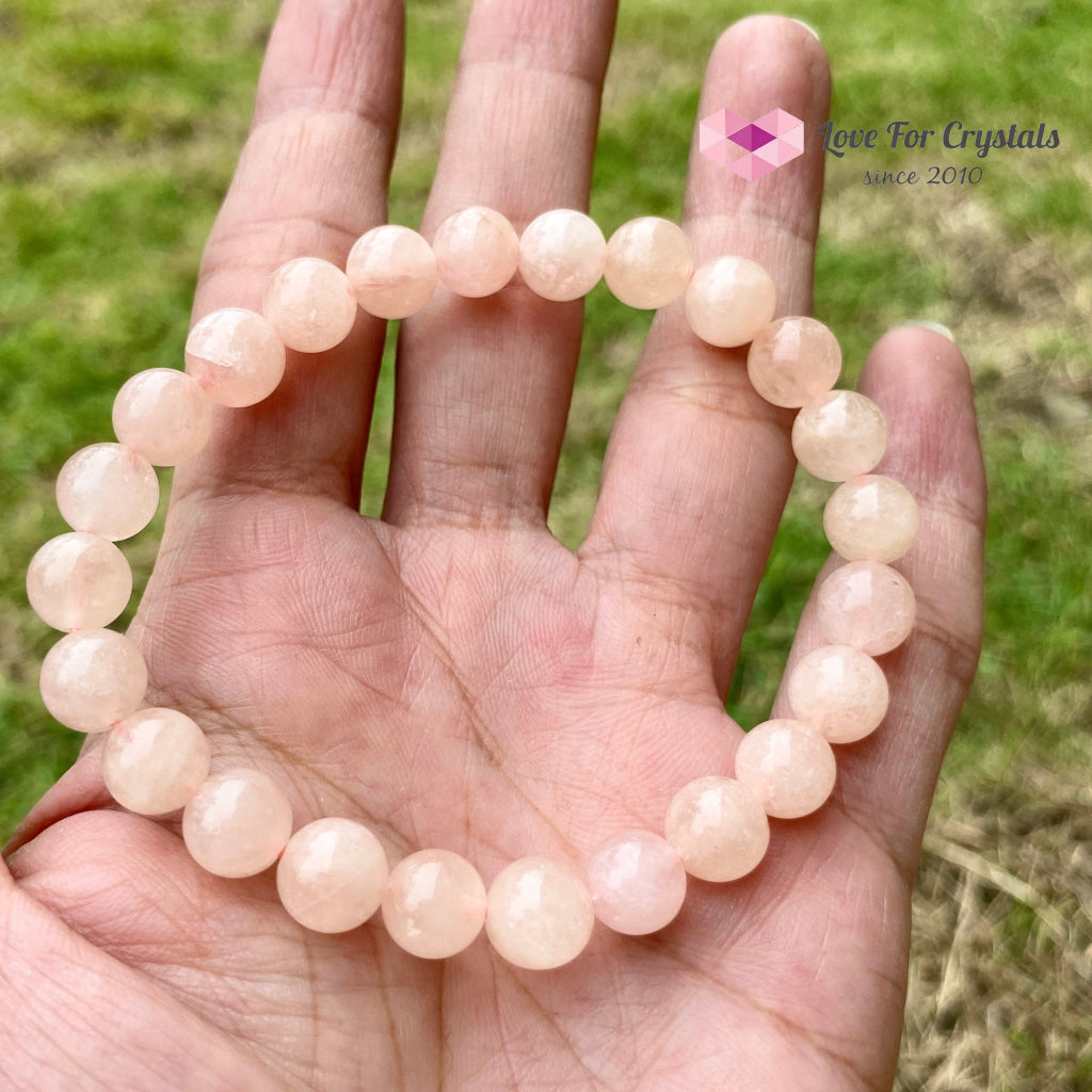 Morganite Bracelet 8Mm (Brazil)