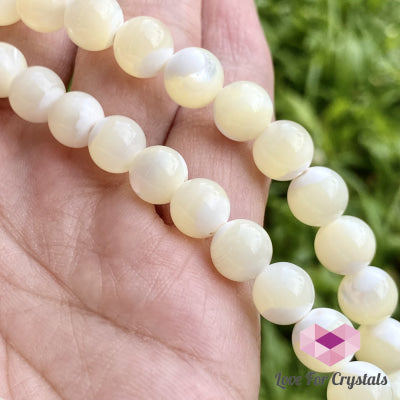 Mother Of Pearl 15 Long Necklace With 14K Gold-Filled Bead