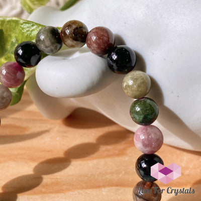 Multi-Coloured Tourmaline Bracelet 8Mm