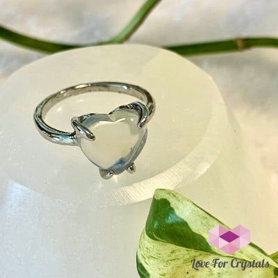 Opalite Heart Ring