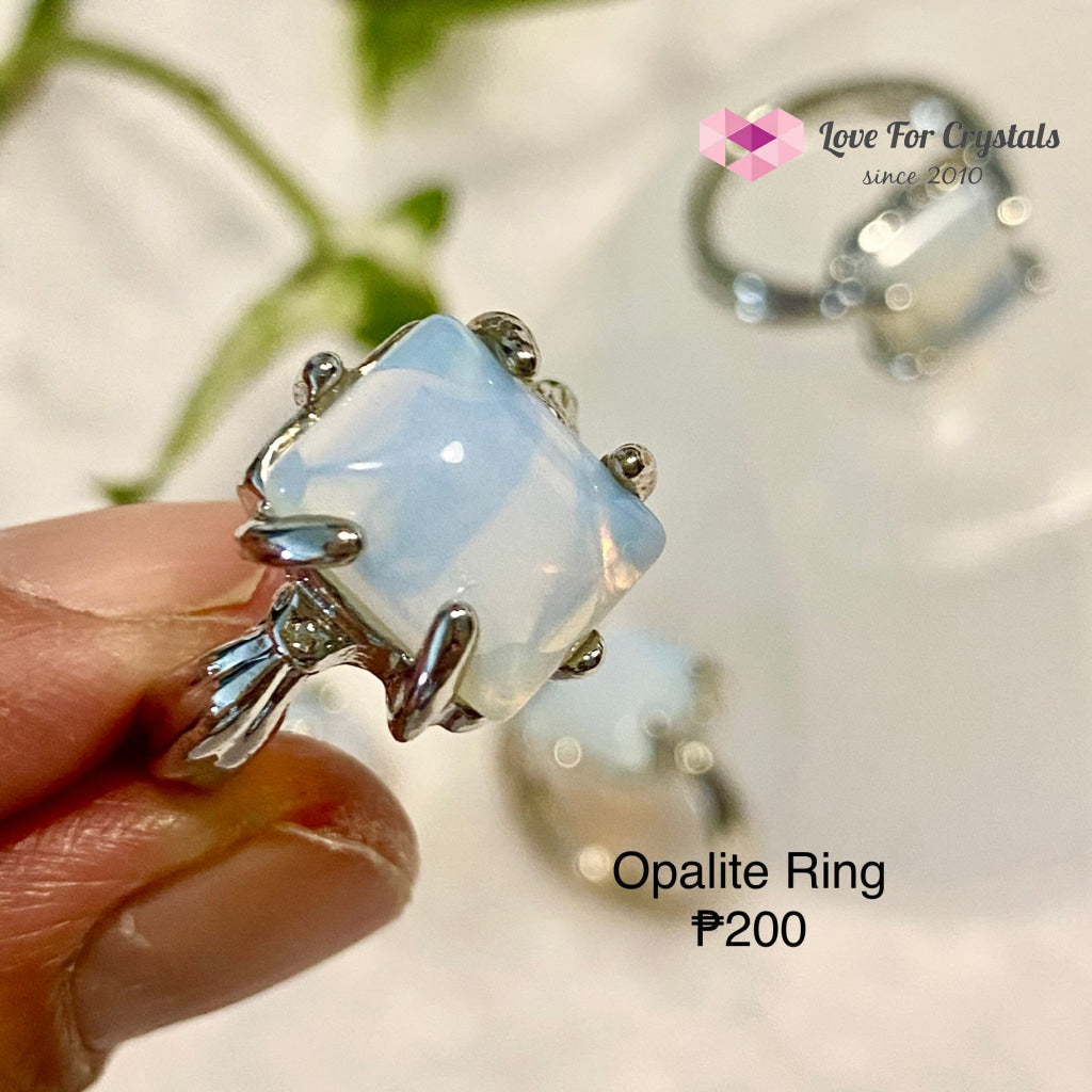 Opalite Square Ring